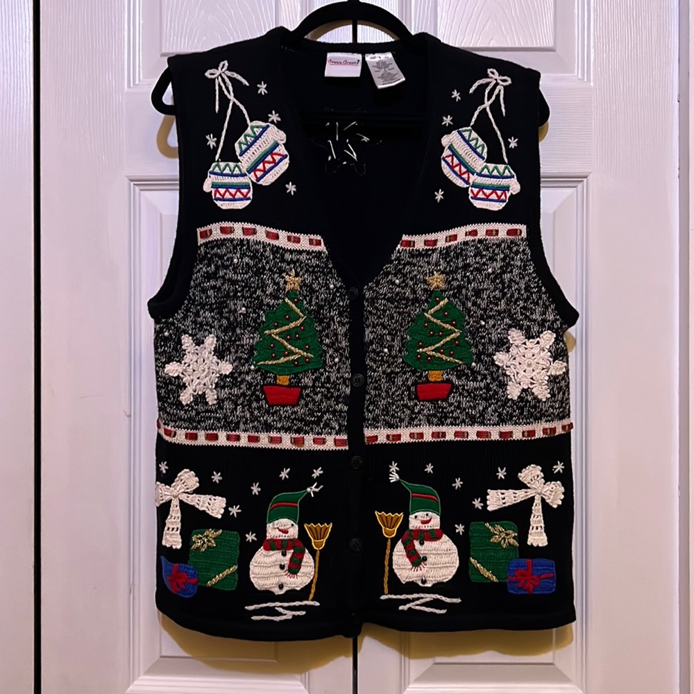 Bobbi Brooks Christmas sweater vest